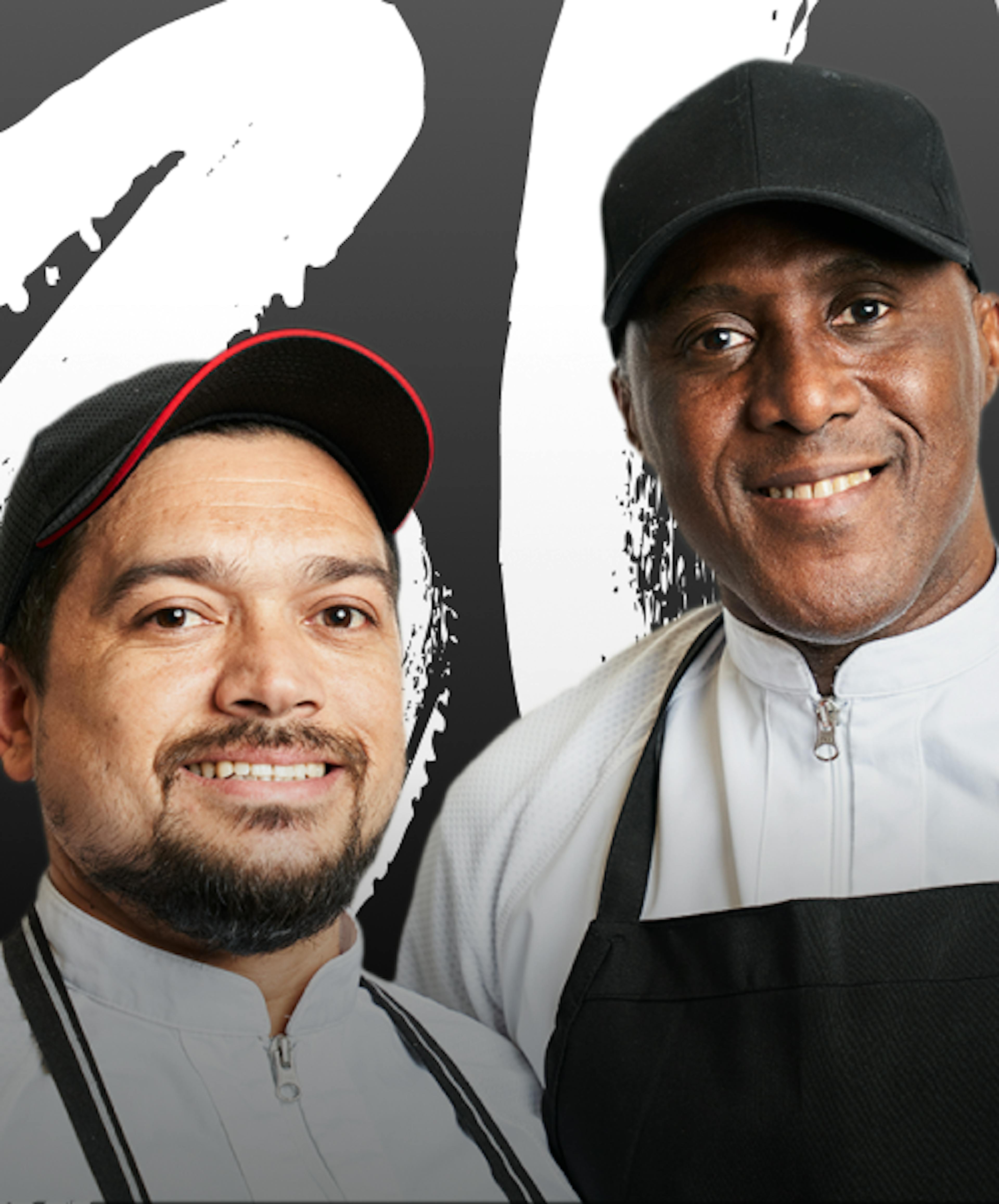 Chef Bladimir Molina and Carlos Paz